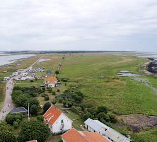 Leuchtturm Långe Jan / Blick über Öland