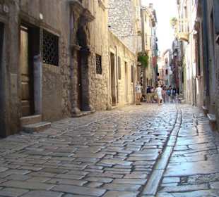 Straßen von Rovinje