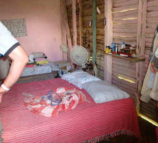 Schlafzimmer eines "Bauernhauses"