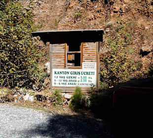 Sapadere Canyon