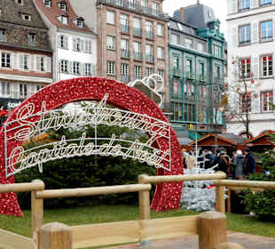 Kleberplatz zur Weihnachtszeit