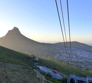 Blick aus der Seilbahn