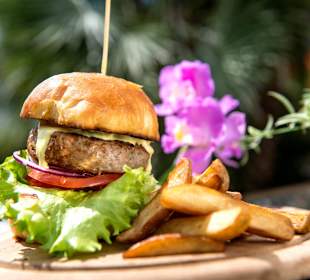 Burger Orchidea - Reinbeißen und genießen