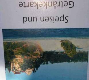 Getränke-/Speisekarte