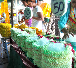 Blumen- und Gemüsemarkte