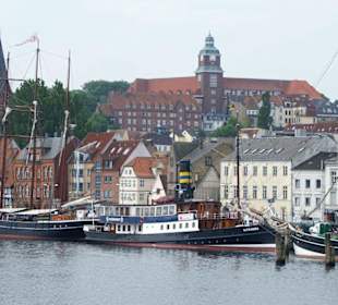am Hafen in Flensburg