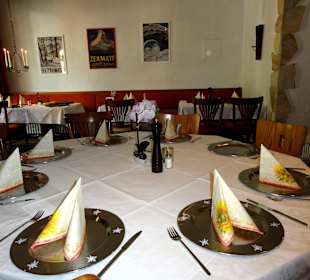 Blick in die Gasträume des Restaurants