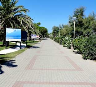 Strandpromenade von Argelés-Plage