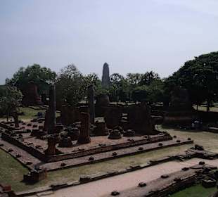 Blick von oben auf einen Teil der Anlage