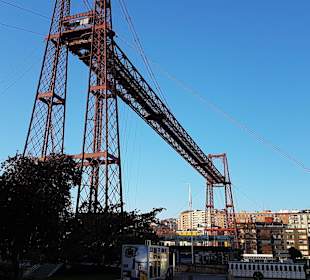 Schwebebrücke aus Stahl