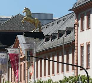 Blick zum Landesmuseum Mainz