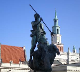 Neptun-Brunnen am Alten Markt