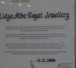 Lidya Alba Royal Juwelier