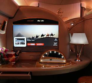 Emirates Airbus A 380-800, First Class
