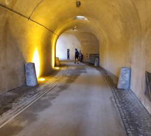 Tunnel in Festung.