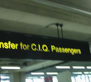 CIQ Schild - Transfer 