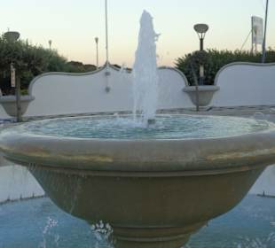 Springbrunnen im Atrium