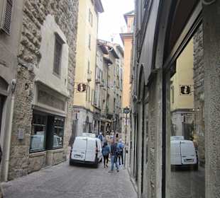 In der Altstadt Bergamos