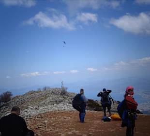 Startplatz auf dem Babadag