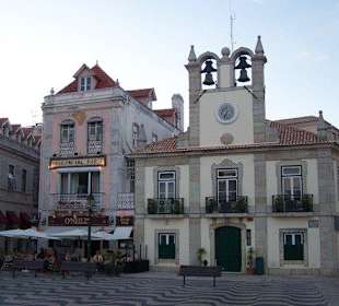 Die Stadt Cascais bei Lissabon