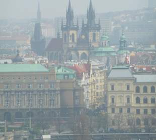 Вид на Прагу