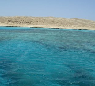 Blick auf die wunderschöne Giftun Insel