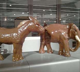 Tiere aus Schokolade