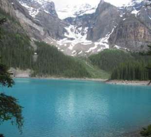No. 3: Blick auf das Westende des Moraine Lake