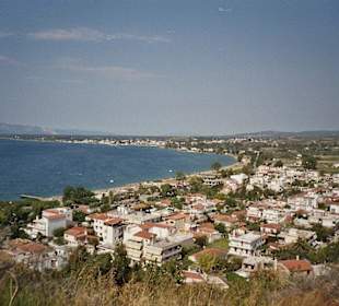 Blick auf Bucht von Pefki in Nord-Evia