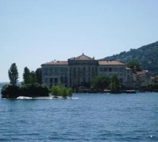 Blick auf die Isola Bella (Palast)