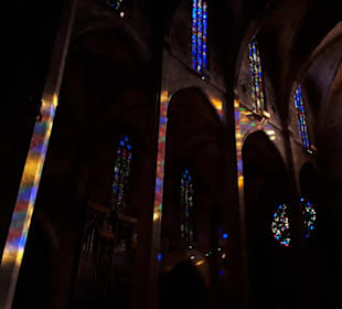 Lichtreflexionen am Morgen (11:00 im Okt.)