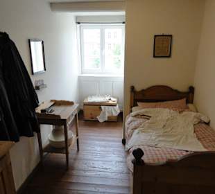 Blick in historische Schlafstuben