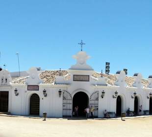 Teil des Wallfahrtsortes El Rocio