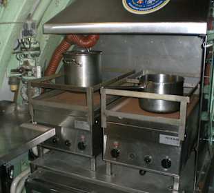 Im Inneren des U-Bootes