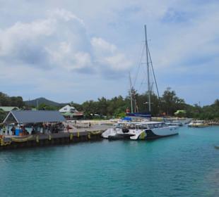 Anlegeplatz an der Hafenmole