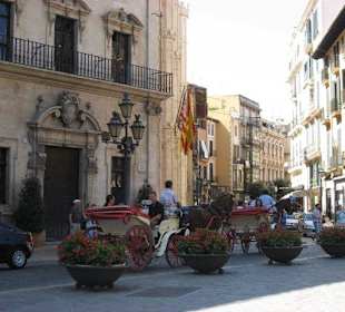 Beliebt sind auch Fahrten mit der Kutsche