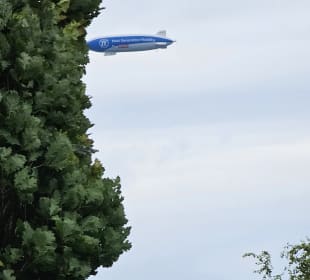 Zeppelin über dem Bodensee