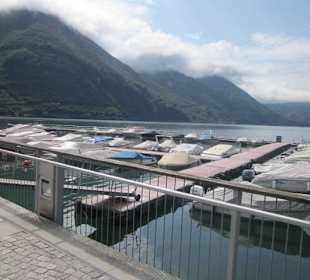 Am Hafen von Porlezza