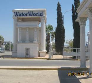 Eingang zum Parkplatz