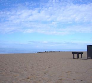 Sandstrand in Quarteira