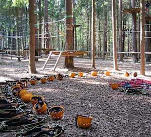 Hochseilgarten am Monte Kaolino