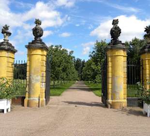 Blick in den Schlossgarten