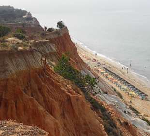 Blick auf die Küste vom Parkplatz