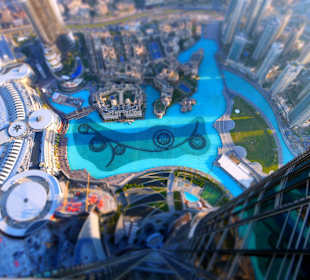 Dubai - Blick vom Burj Khalifa