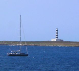 Inselchen mit Leuchtturm