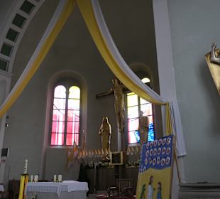 In der Kirche St. Michael und Johannes der Täufer