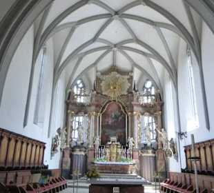Besichtigung der kath. Kirche Mariä Himmelfahrt