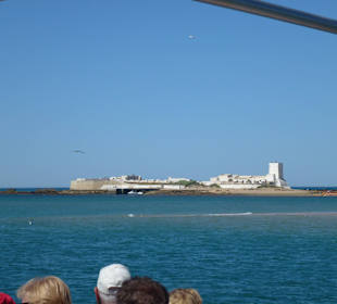 Fahrt zum Castillo de Sancti Petri