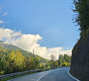 Umleitung z.Plöckenpass Strecke werde ich mir merk
