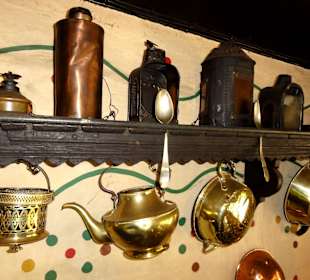 Küchengerätschaften im Bauernhaus